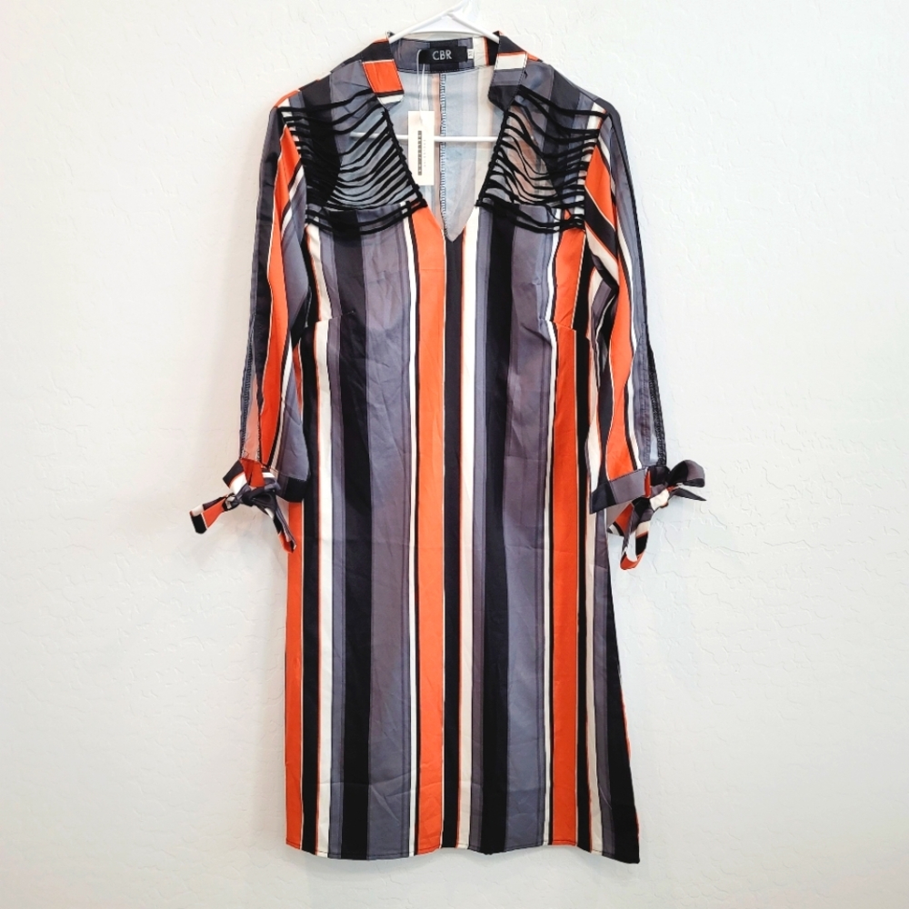 CBR-Boutique Exclusive Selection-Striped Dress Size XS